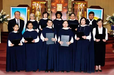 Coro Nuestra Señora del Pilar, Lima - Perú